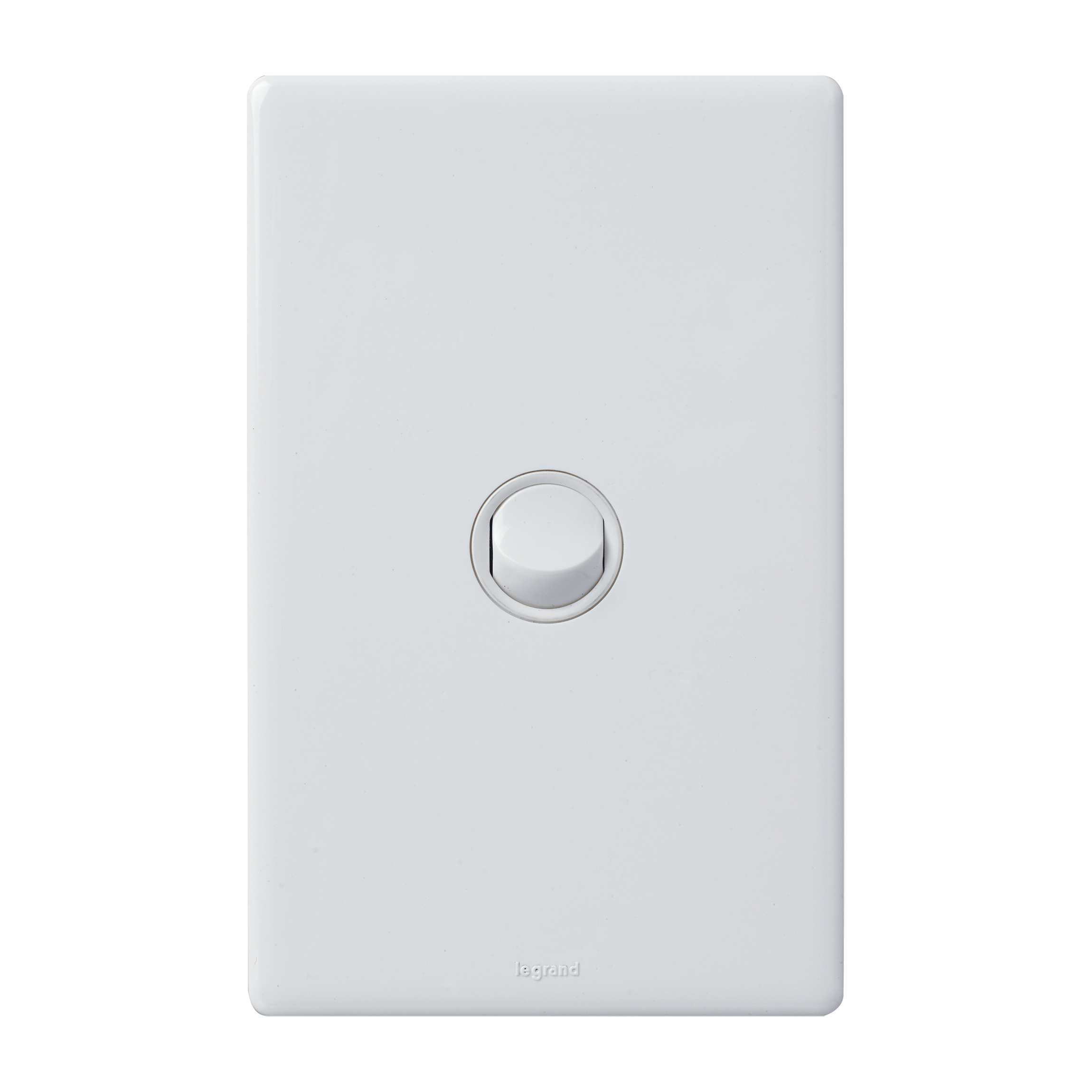16A 1-GANG SWITCH WHITE, EXCEL LIFE