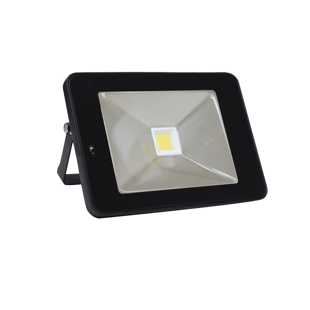30W LED Floodlight Econled Sensor Flood Light Black 4000K IP65