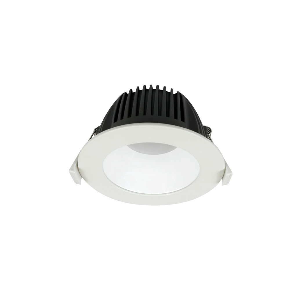 12W LED Downlight Geo12Lg - Low Glare White With White Reflector 3000K/4000K/6000K IP44