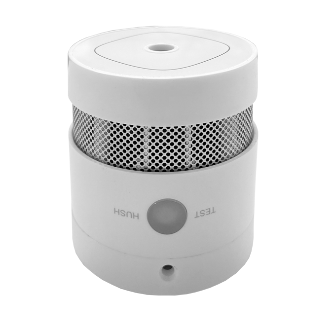 Wired Mini Smoke Detector 9-16VDC N/O & N/C Contacts