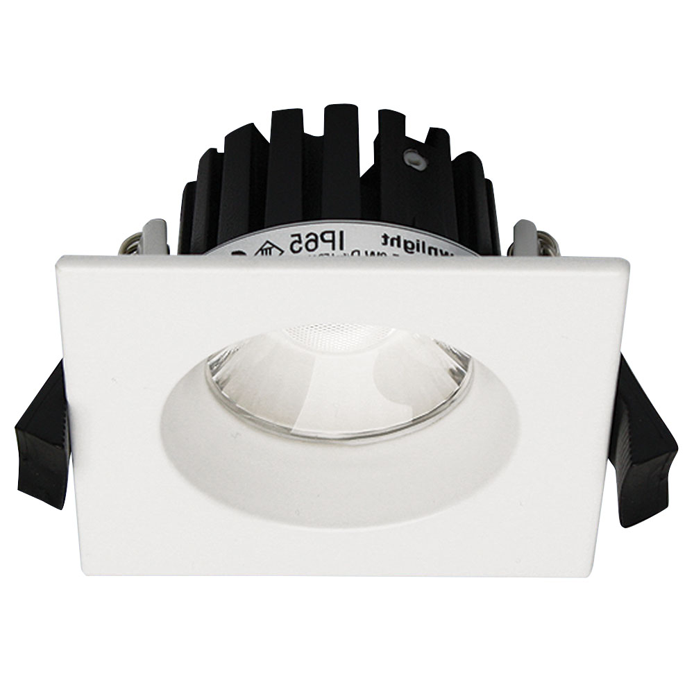 8W LED RECESSED WH