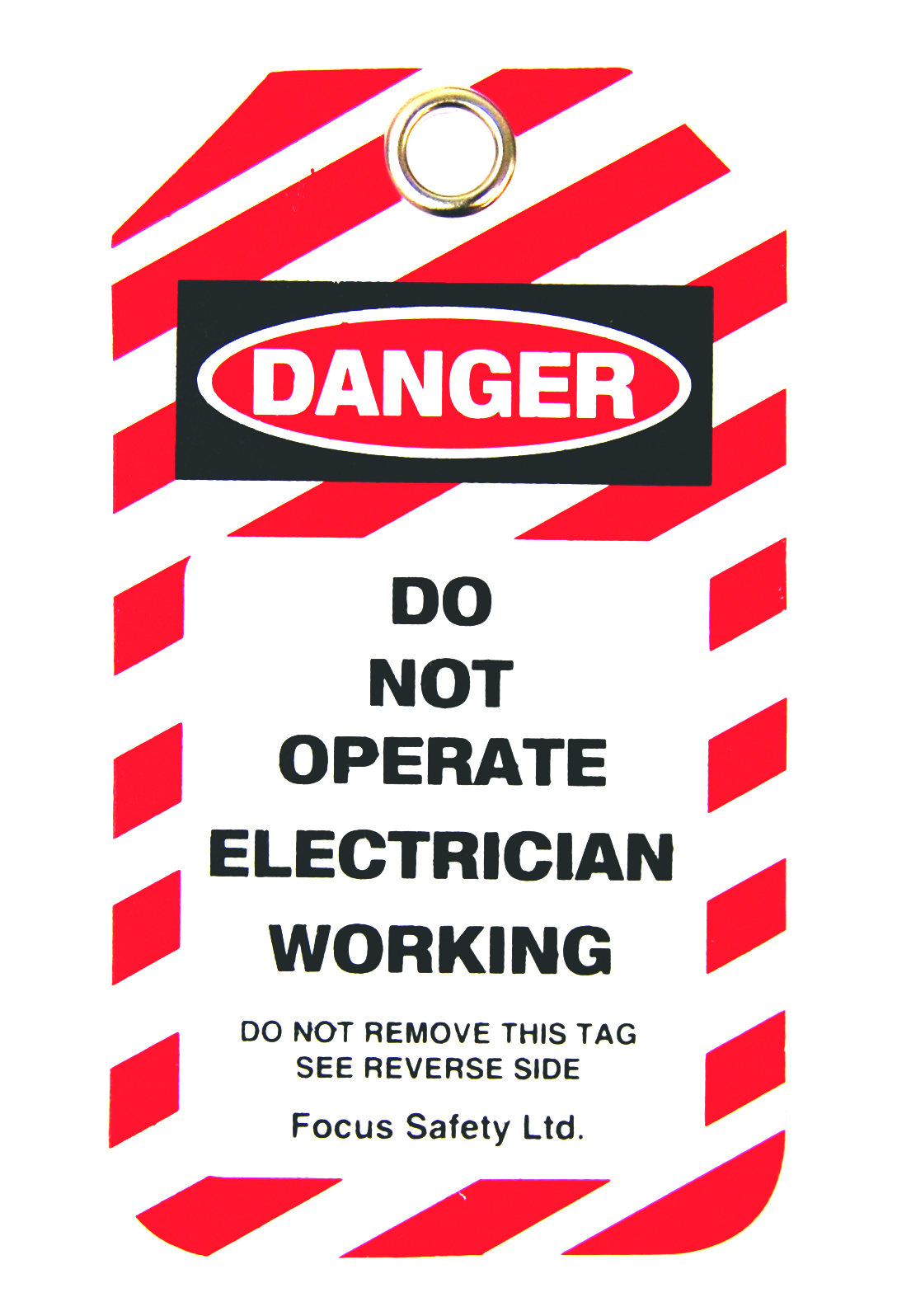 LOCKOUT TAGS SAFETY DO NOT OPERATE ELECTRICIAN WORKING