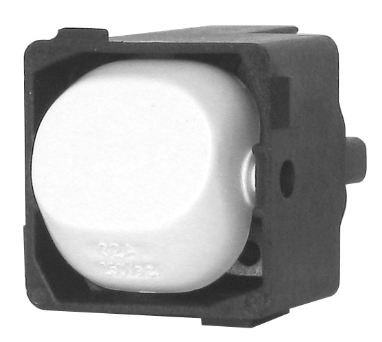 32A Switch Mechanism, White