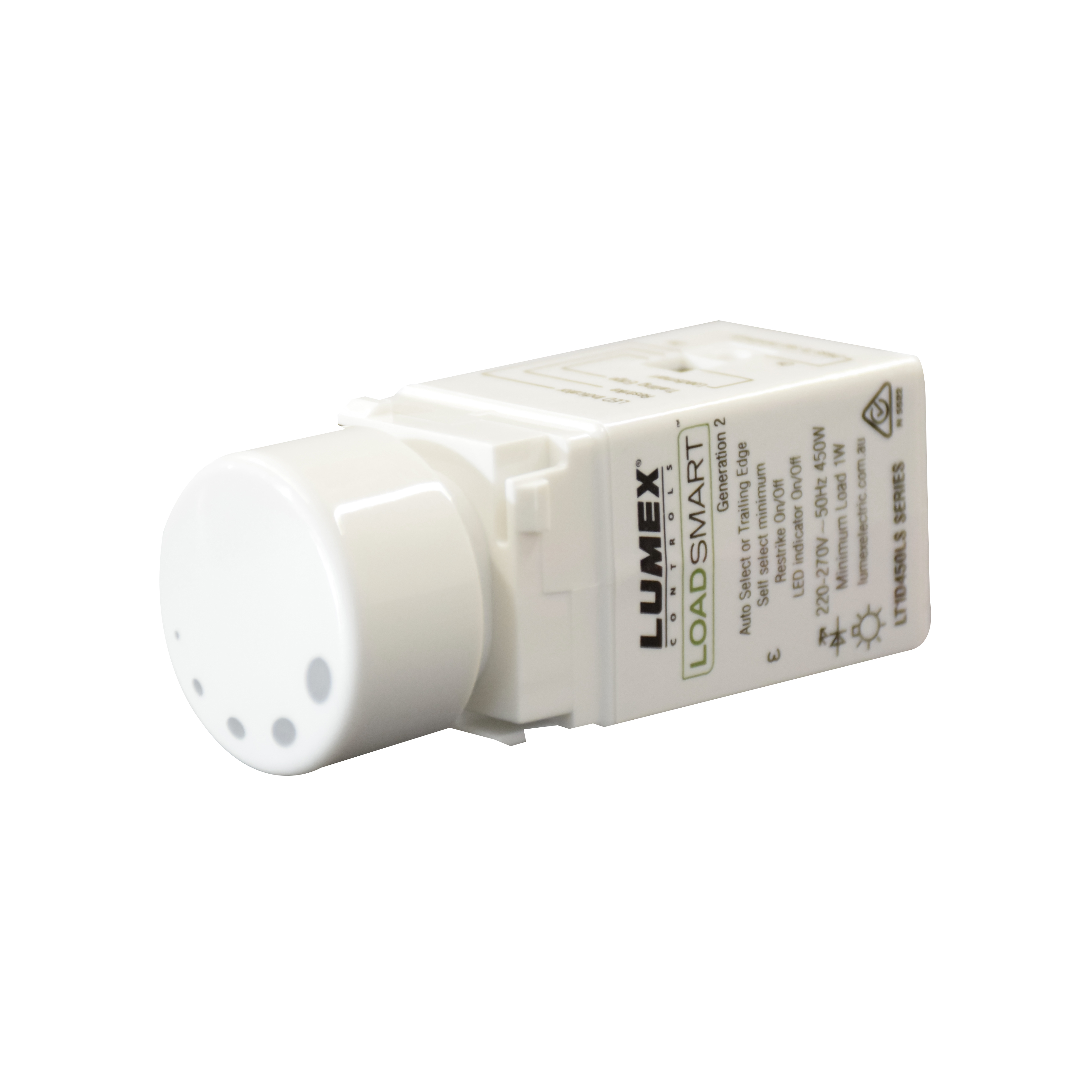 450W LED Digital Dimmer Mechanism, White