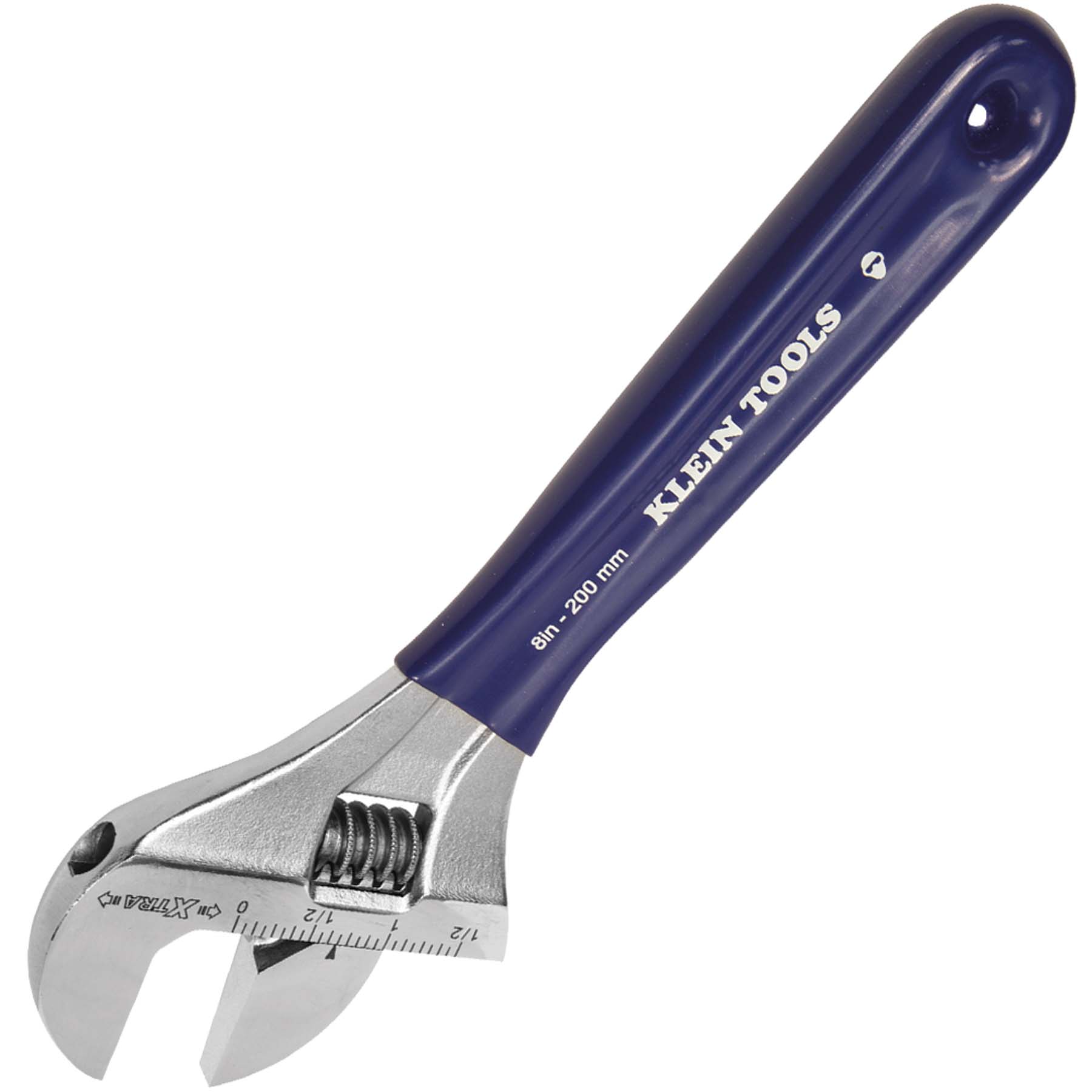 ADJUSTABLE WRENCH EXTRA-WIDE JAW 8IN