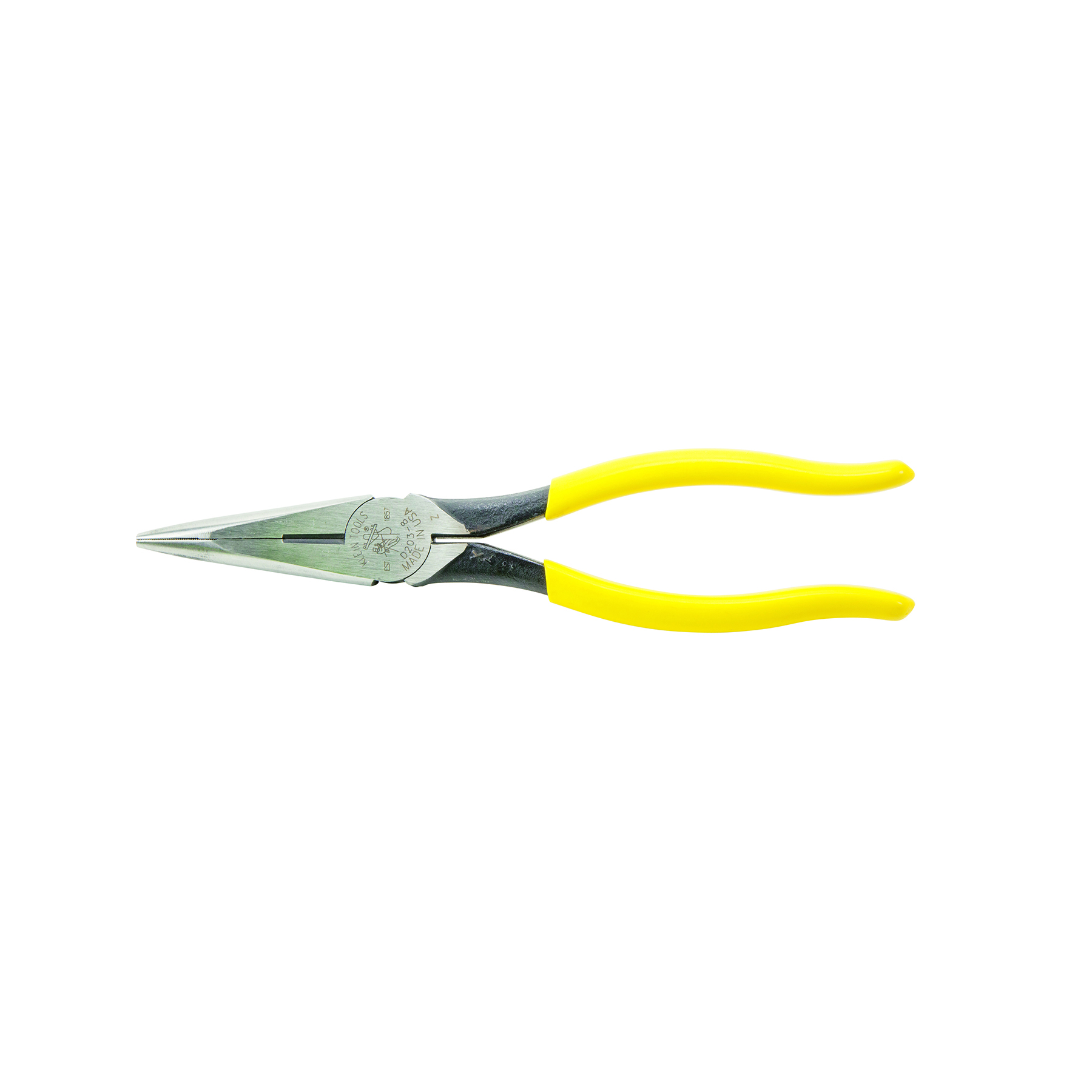 8' HD LONG-NOSE PLIERS - SIDE-CUTTING