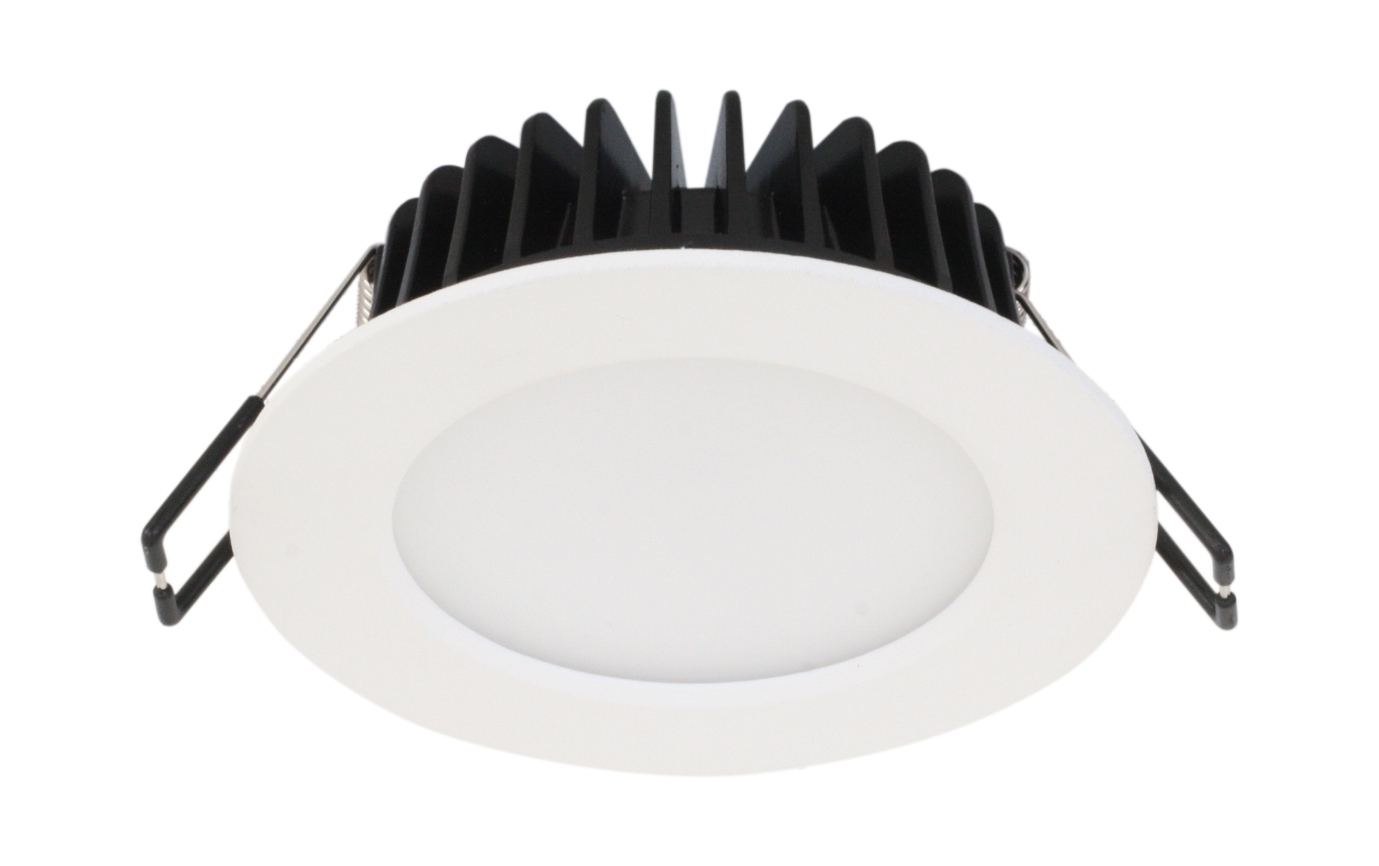 10W LED Downlight, 3000K, White, 810lm, IP65, Dimmable