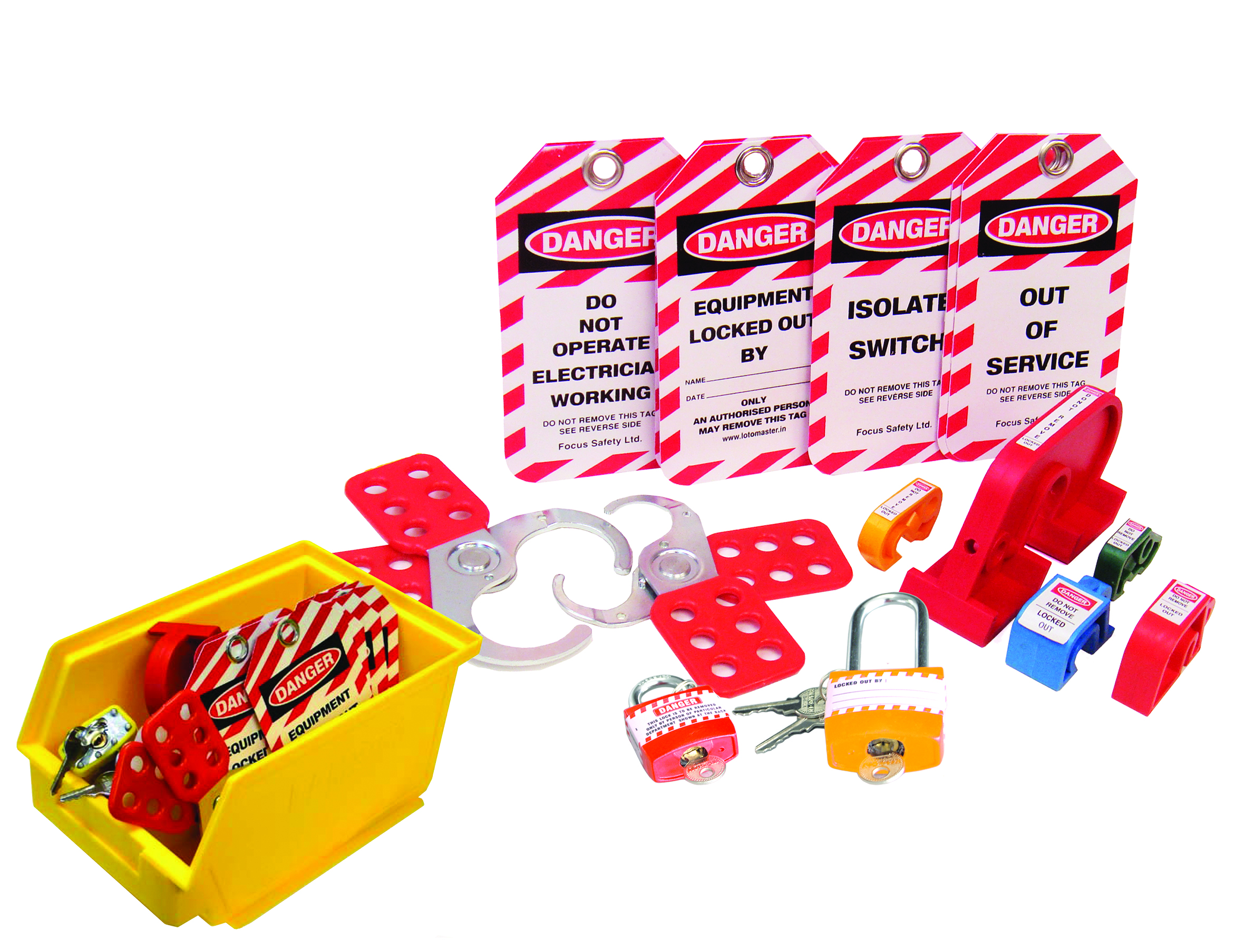 LOTOMASTER CONTRACTOR SAFETY KIT IN MERCH. BIN