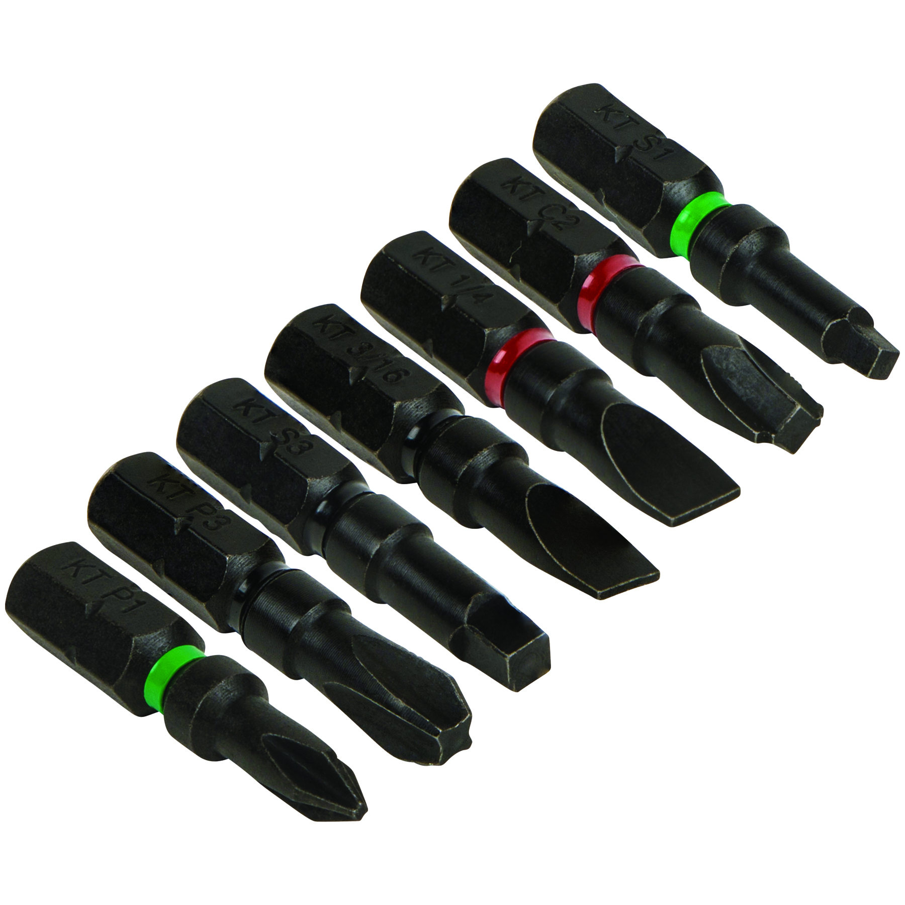 PRO IMPACT POWER BITS ASSORTED 7-PACK