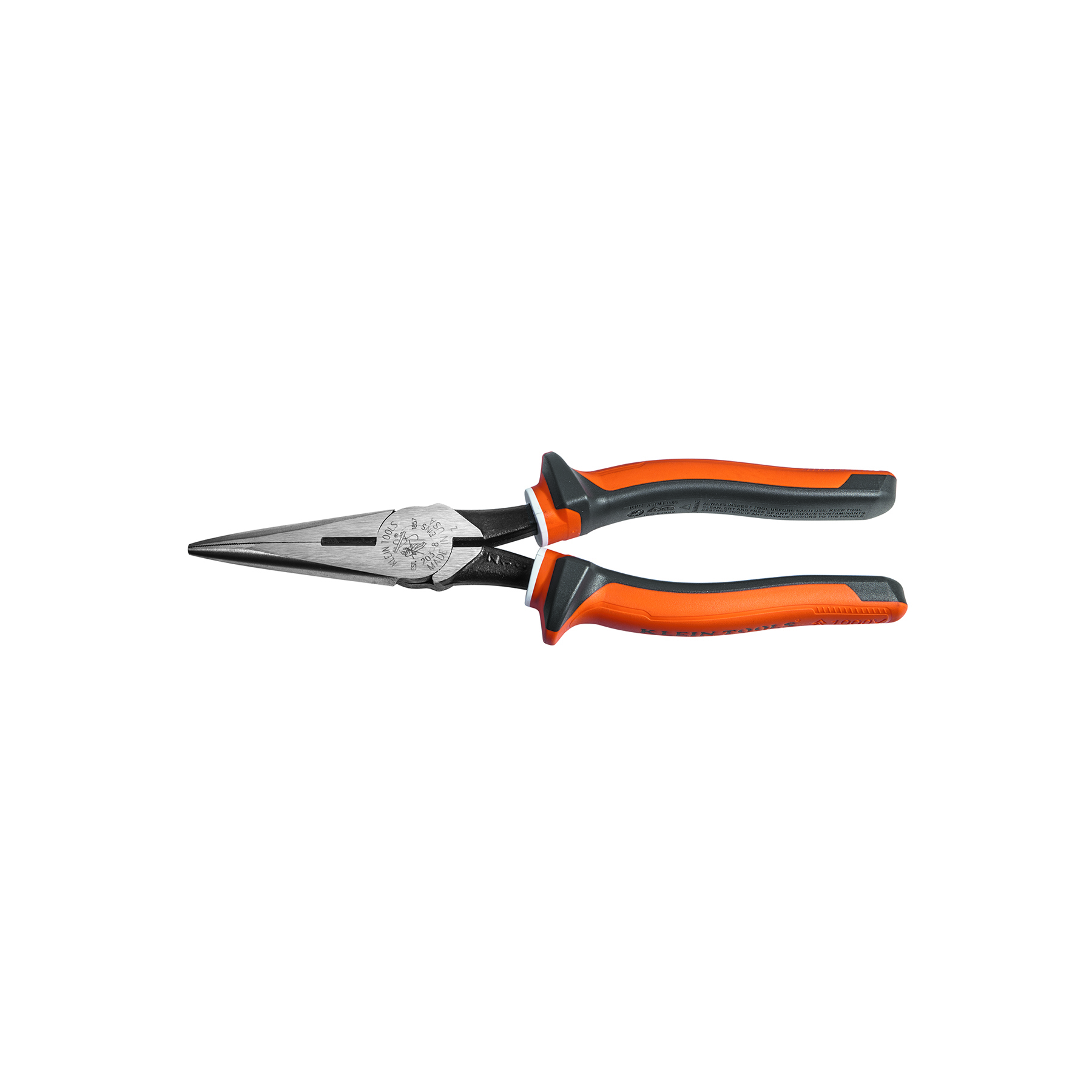 8' LONG NOSE PLIERS 1000V INSULATED