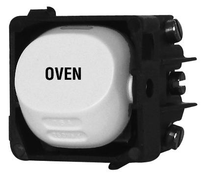 32A Dedicated Switch Mechanism, 'Oven', White