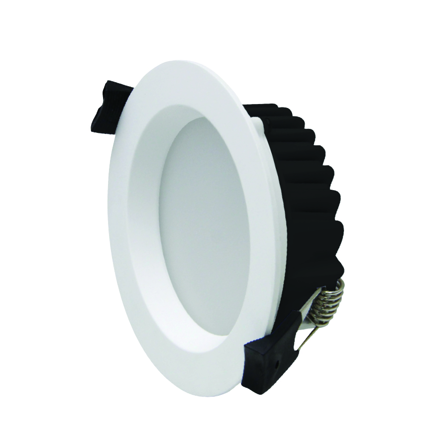 MCQUEEN 8W LED Downlight, Recessed, 3000K, 700lm, White