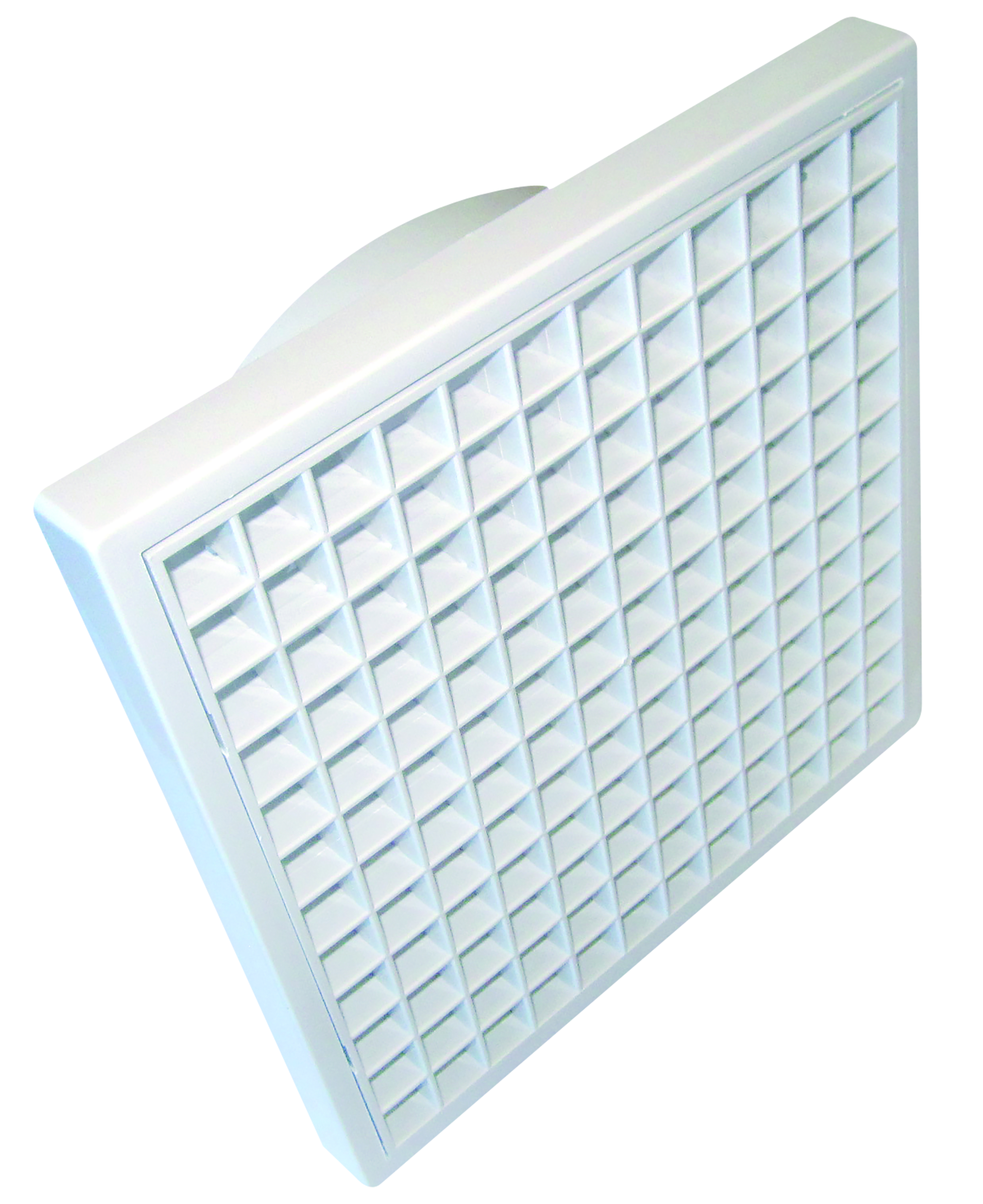 150mm EGGCRATE GRILLE-WHITE BAGGED H/CAR