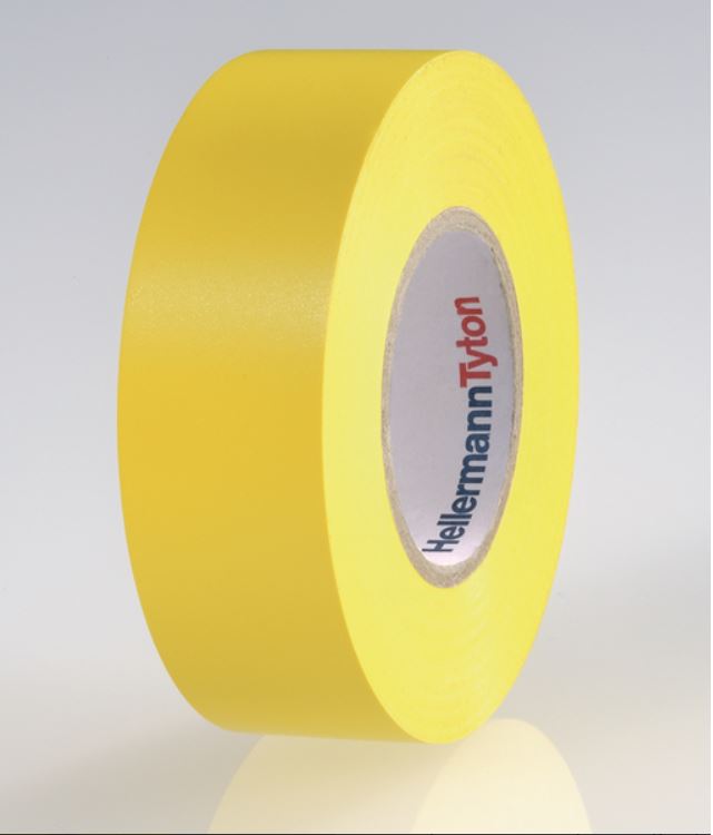 Insulation Tape Yellow 0.18mm x 18mm x 20m