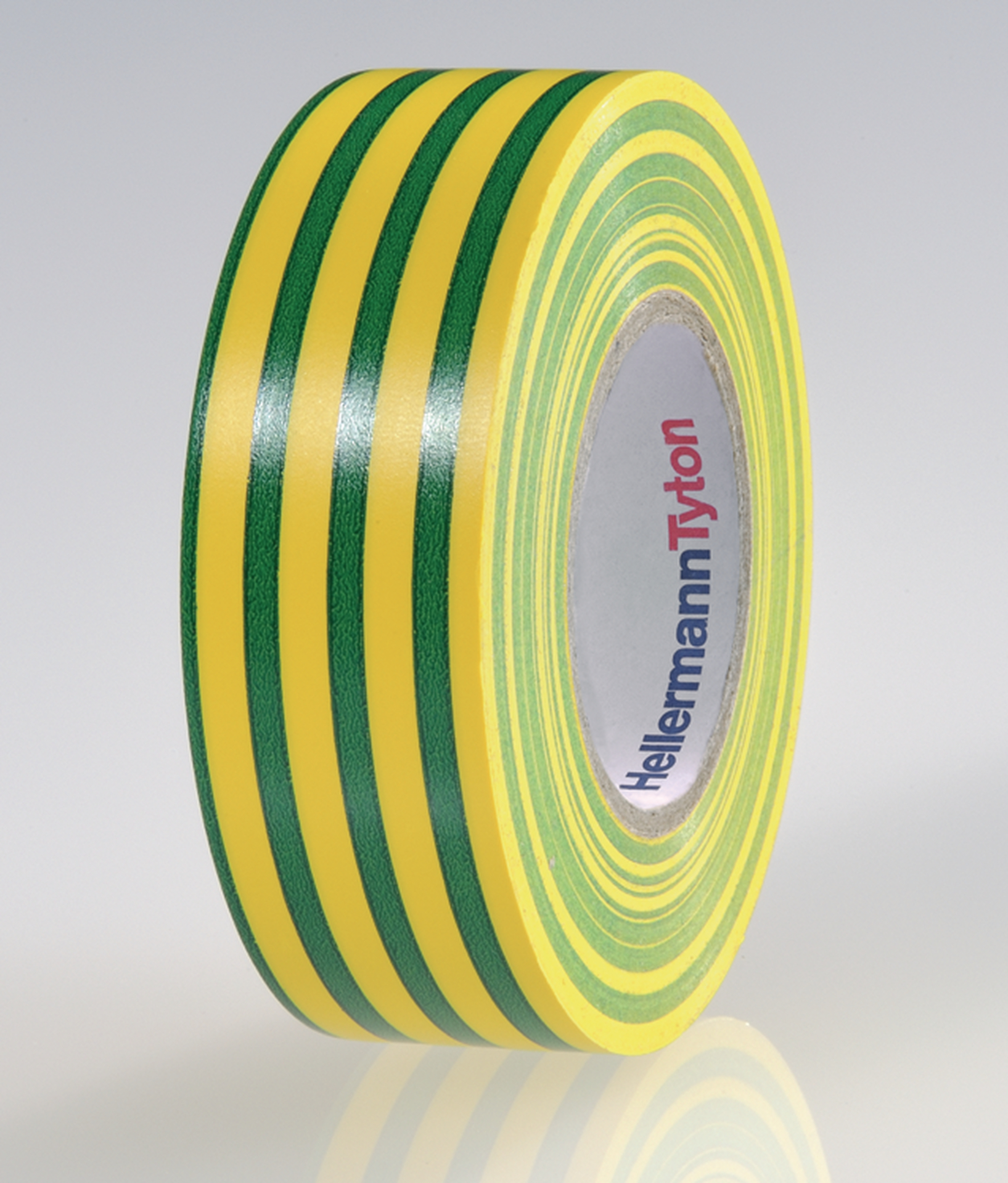Insulation Tape Green/Yellow 0.18mm x 18mm x 20m