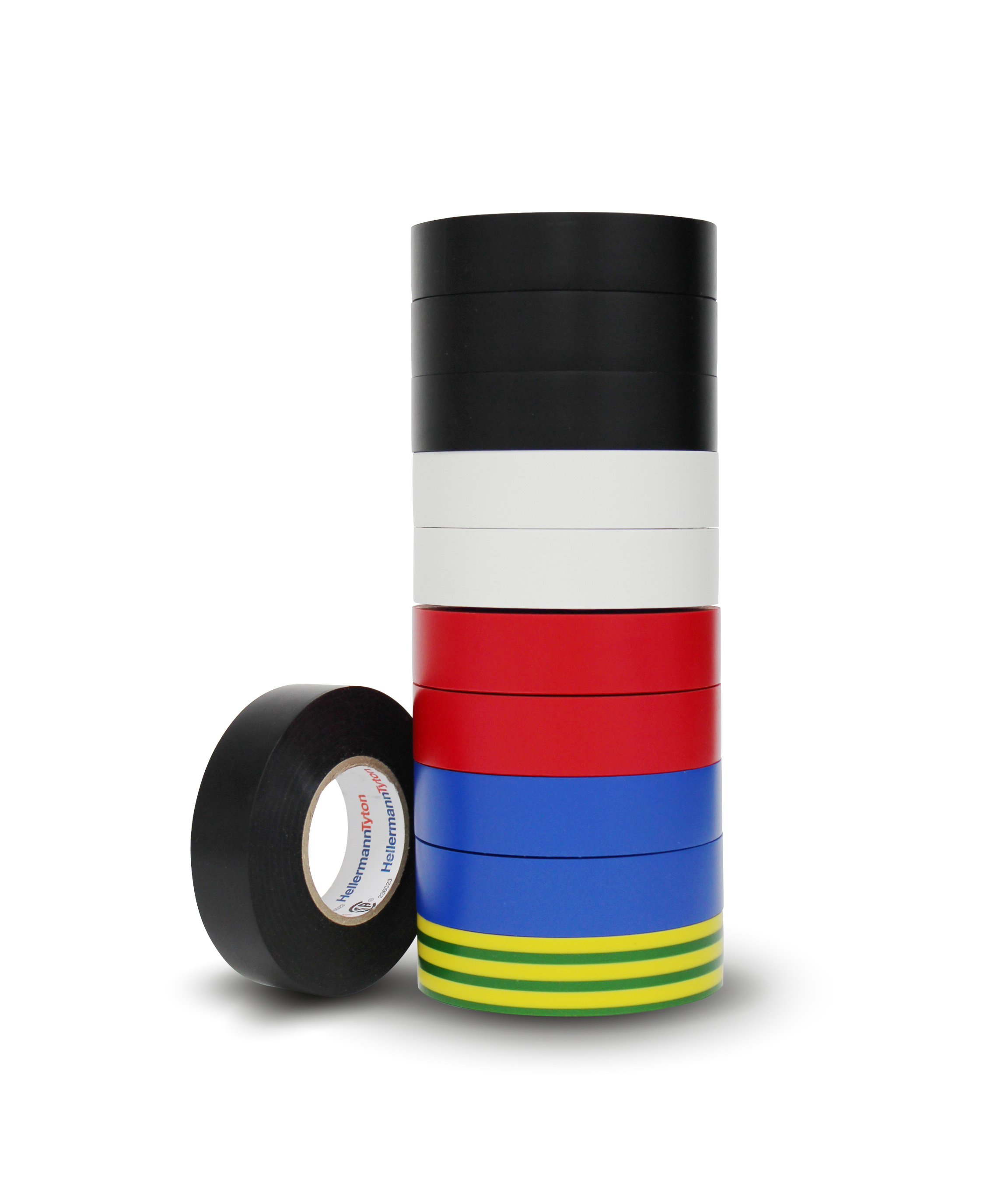 Insulation Tape Rainbow 0.18mm x 18mm x 20m (pack 10)