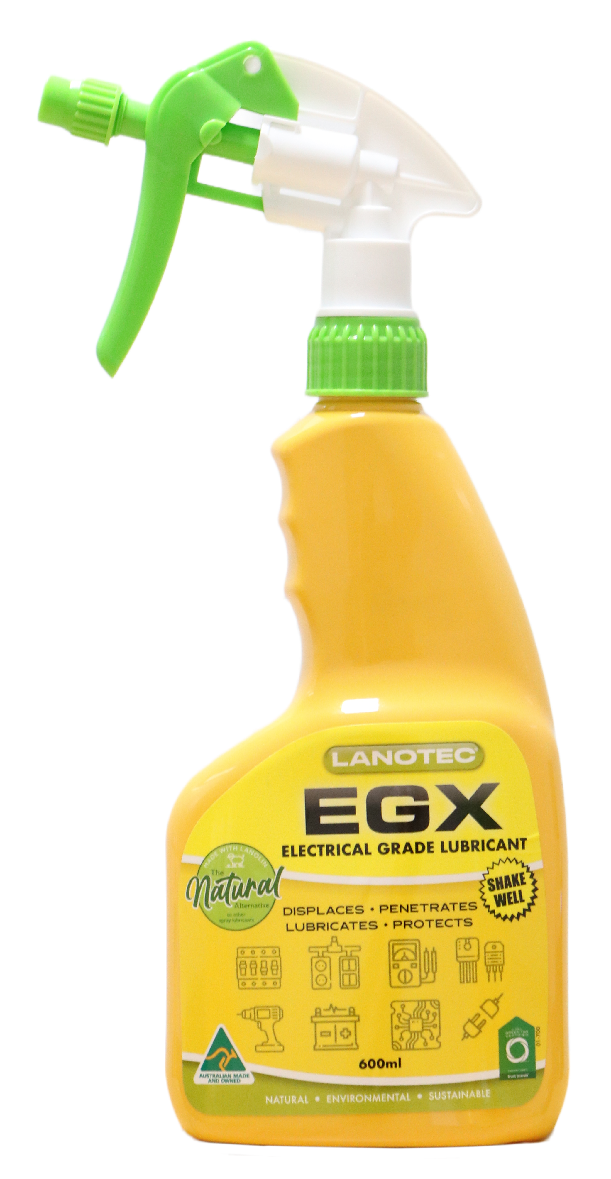 EGX Electrical Grade Lubricant 600ml Spray Pack