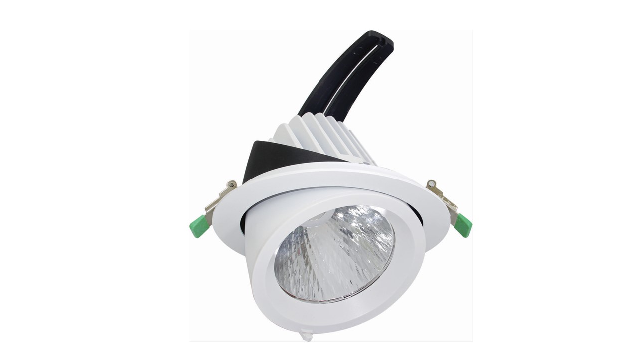 Gimbal LED Downlight 12W 1080LM 3000K 85mm Cutout 95mm Overall