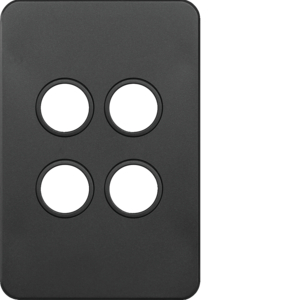 Silhouette 4G switch plate, no mech MB