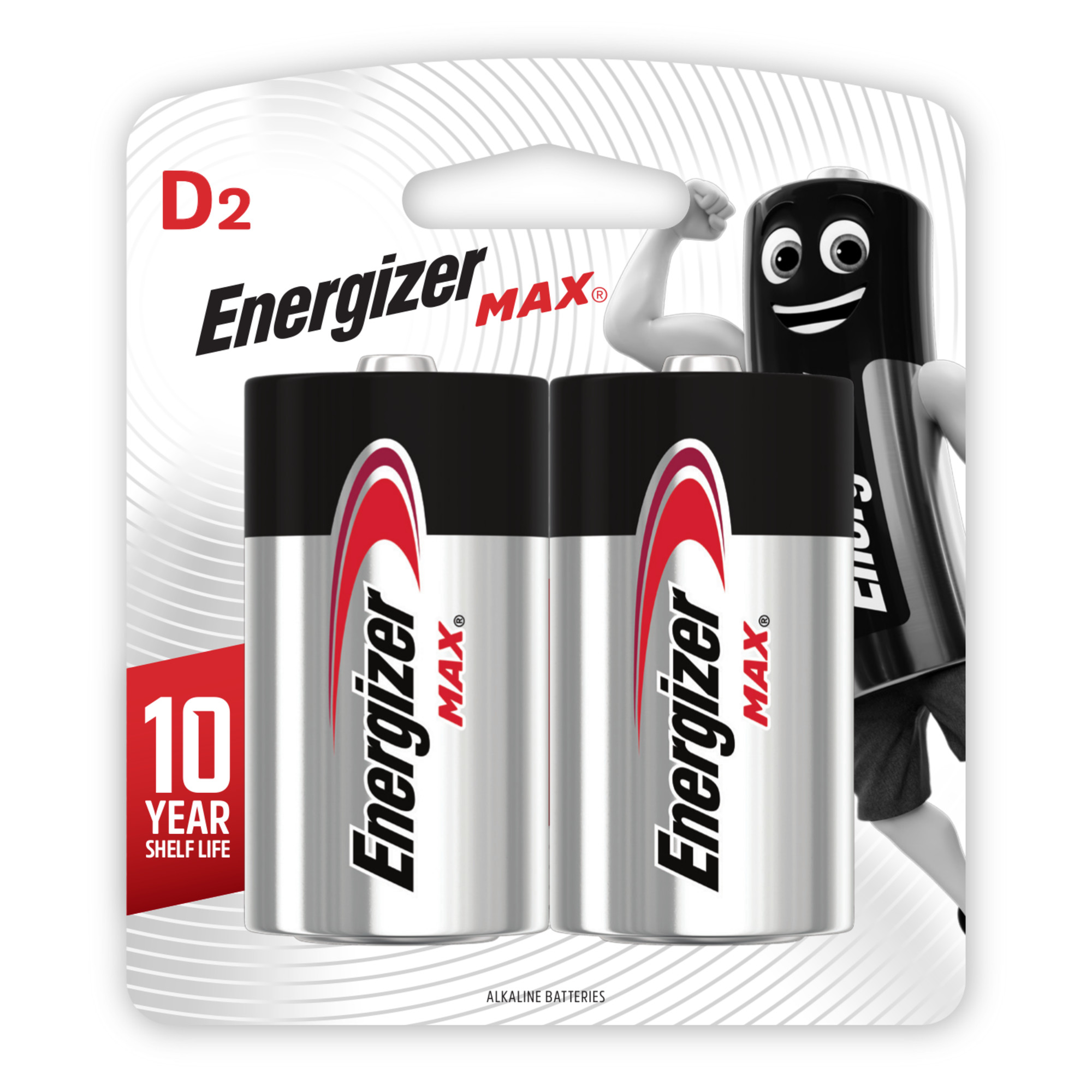 Max Battery D (2pk)