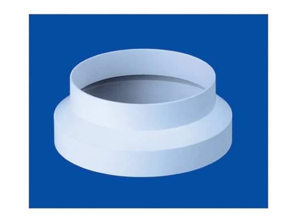 PVC duct round reducer 200BE-150diaSE BE/SE