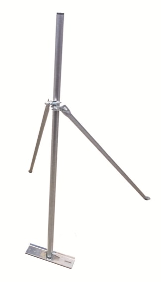 Aerial Mount 1M Pole Galv -Alloy Stays