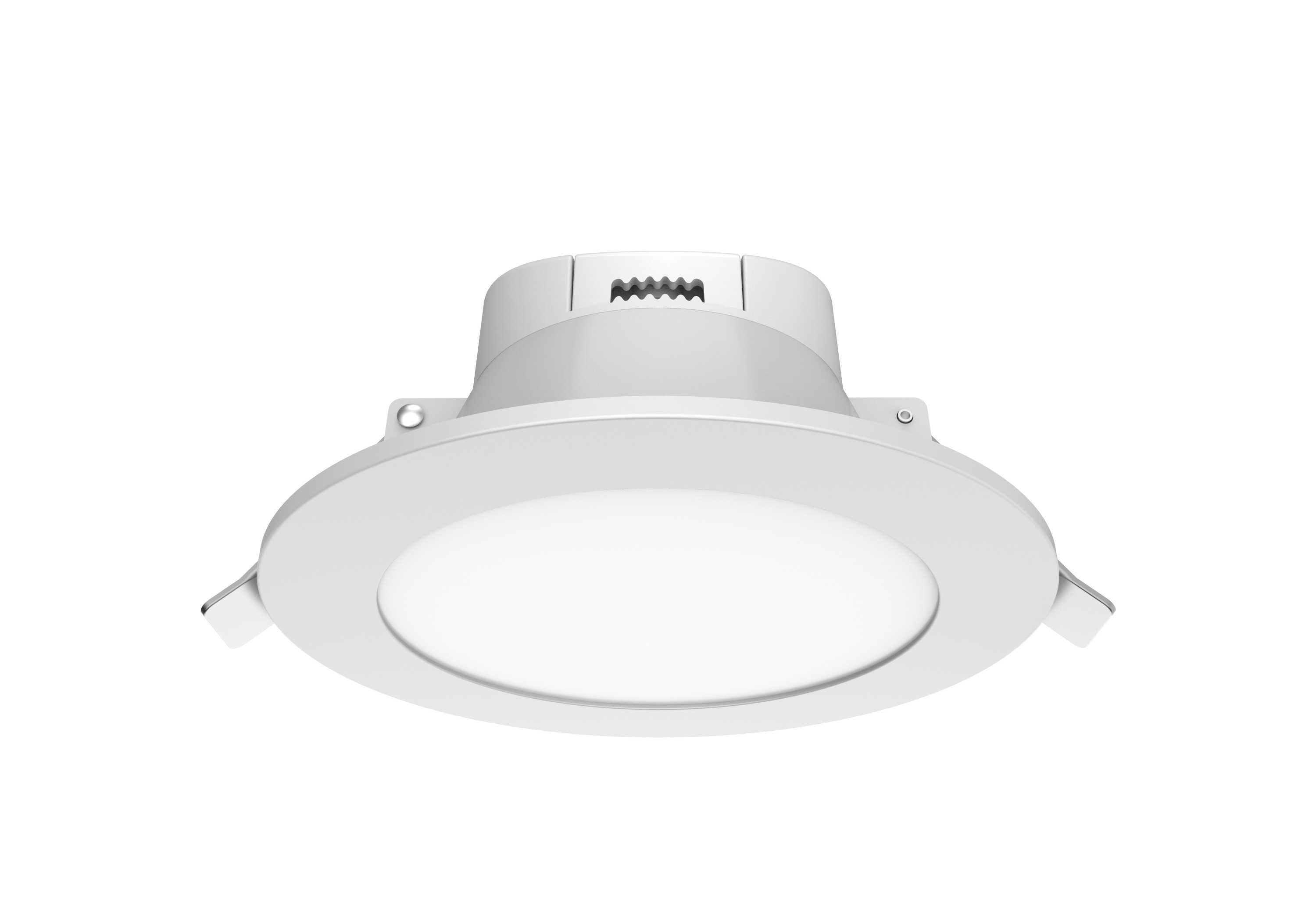 13W Eco Downlight, Flat Diffuser CCT Selectable 1090-1200lm Ø120-130 Cutout