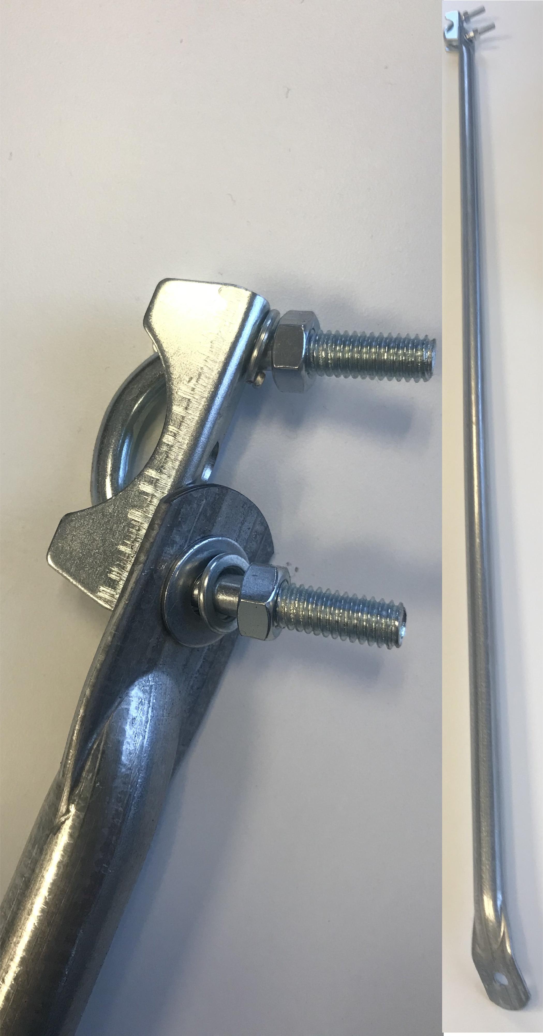 1M Stay Ubolt Clamp - Steel