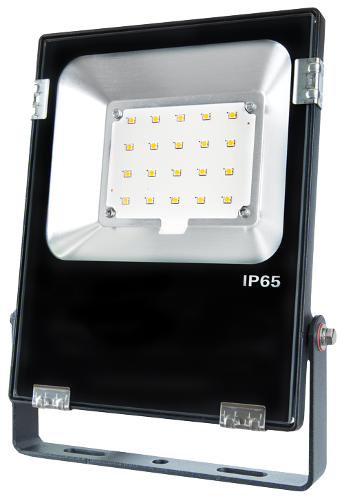 10W Junior 2.0 LED Floodlight 1,205lm IP65 B110° CRI>75 4000K