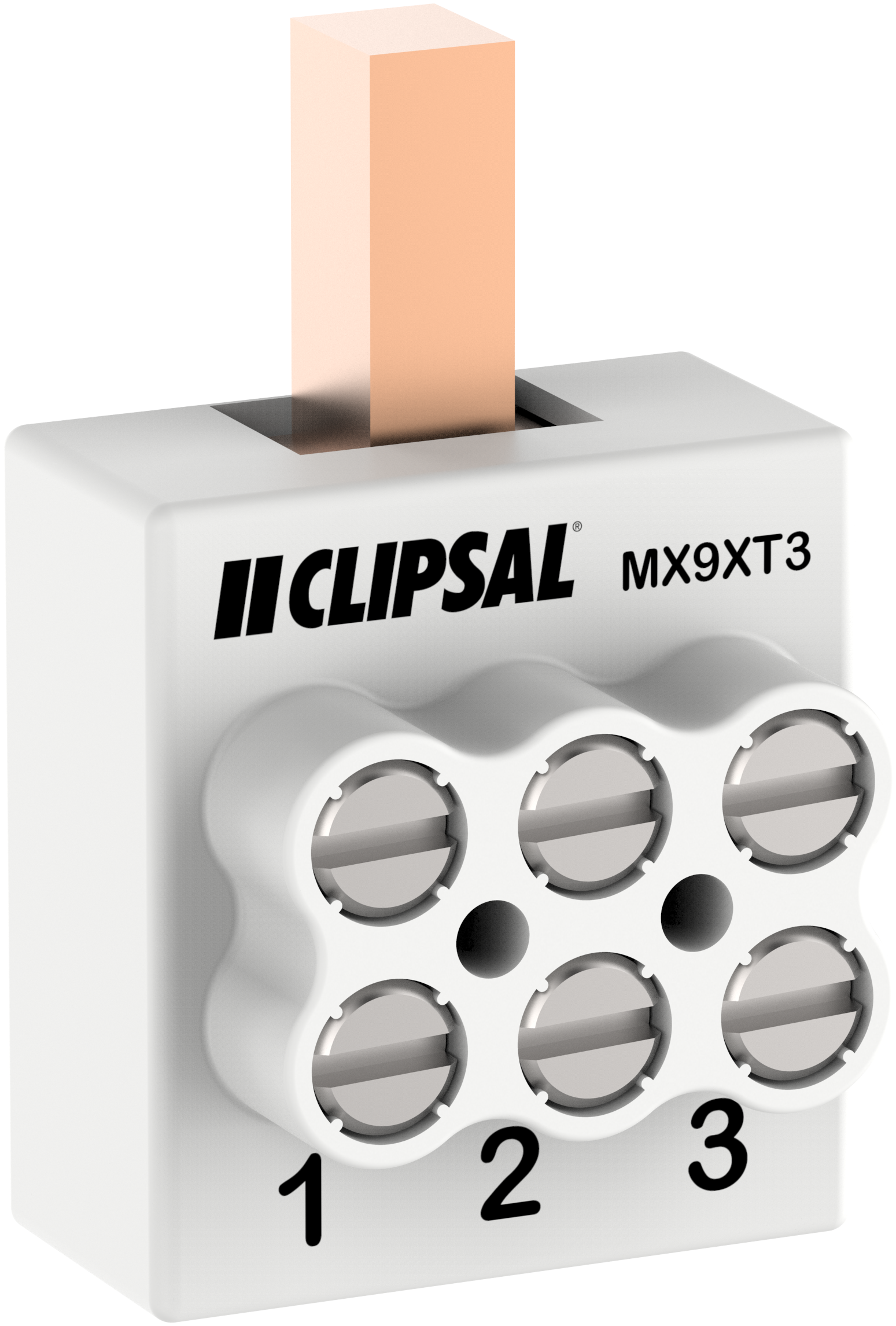 Clipsal Extra Terminal Lug Connector 3 Modules