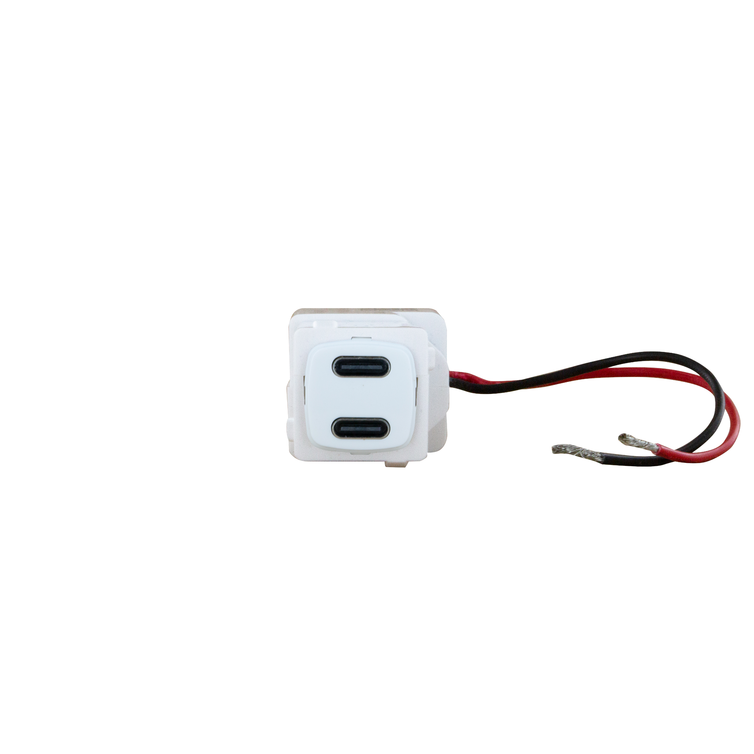EXCEL LINEA USB CHARGER MECHANISM TYPE C+C 3A WHITE