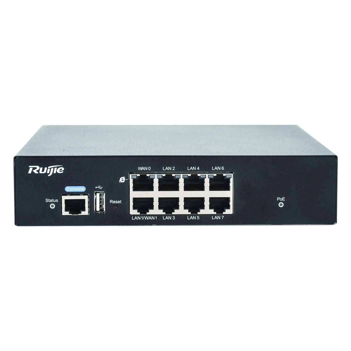 7 Port 1 Gbps Unified Security Gateway PoE+ Router up to 2 WAN Load balanced