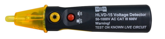 HAMER Voltage detector, Non Contact 50-1000v ac, CatIII 600v